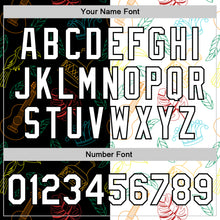 Charger l'image dans la galerie, Custom Black White 3D Pattern Design Music Festival Brazilian Carnival Authentic Baseball Jersey