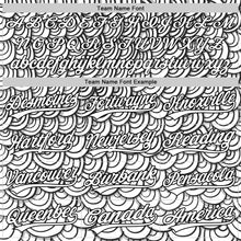 Load image into Gallery viewer, Custom White Black 3D Pattern Design Abstract Doodle Line Art Authentic Baseball Jersey