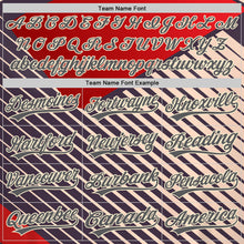 Load image into Gallery viewer, Custom Red Steel Gray=Cream 3D Pattern Design Abstract Sport Authentic Baseball Jersey