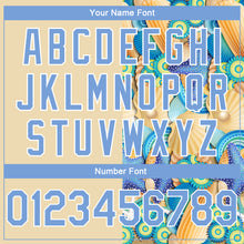 Загрузить изображение в средство просмотра галереи, Custom City Cream Light Blue-White 3D Pattern Beach Seashells And Starfishes Authentic Basketball Jersey