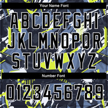 Загрузить изображение в средство просмотра галереи, Custom Black White 3D Pattern Design Abstract Grunge Art Authentic Basketball Jersey