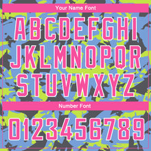 Загрузить изображение в средство просмотра галереи, Custom Light Blue Pink-White 3D Pattern Design Abstract Grunge Art Authentic Basketball Jersey