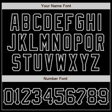 Загрузить изображение в средство просмотра галереи, Custom Black White 3D Pattern Design Abstract Splatter Grunge Art Authentic Baseball Jersey