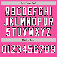 Charger l'image dans la galerie, Custom Graffiti Pattern Pink Light Blue-Black 3D Scratch Authentic Baseball Jersey