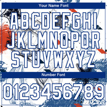 Загрузить изображение в средство просмотра галереи, Custom White Royal 3D Pattern Design Sailing Boats Authentic Baseball Jersey