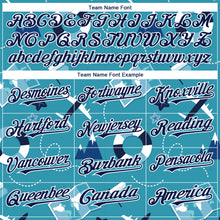 Load image into Gallery viewer, Custom Lakes Blue Navy-White 3D Pattern Design Holiday Travel Authentic Baseball Jersey