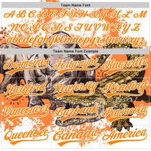 Загрузить изображение в средство просмотра галереи, Custom White Bay Orange 3D Pattern Design Crocodile Authentic Baseball Jersey