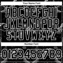 Загрузить изображение в средство просмотра галереи, Custom Black White 3D Pattern Design Zodiac Authentic Baseball Jersey