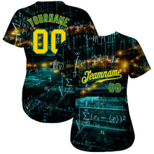 Загрузить изображение в средство просмотра галереи, Custom 3D Pattern Design Math Authentic Baseball Jersey