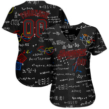Загрузить изображение в средство просмотра галереи, Custom 3D Pattern Design Math Authentic Baseball Jersey