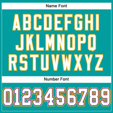 Загрузить изображение в средство просмотра галереи, Custom Aqua White-Purple Mesh Authentic Football Jersey