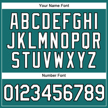 Загрузить изображение в средство просмотра галереи, Custom Aqua White-Black Authentic Sleeveless Baseball Jersey