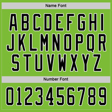 Загрузить изображение в средство просмотра галереи, Custom Neon Green Black-White Hockey Jersey