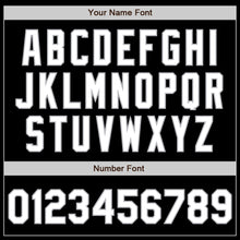 Загрузить изображение в средство просмотра галереи, Custom Black White-Gray 3 Colors Arm Shapes Authentic Baseball Jersey