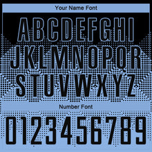 Загрузить изображение в средство просмотра галереи, Custom Light Blue Black Round Neck Sublimation Basketball Suit Jersey