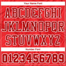 Загрузить изображение в средство просмотра галереи, Custom Red White Round Neck Sublimation Basketball Suit Jersey