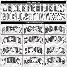 Laden Sie das Bild in den Galerie-Viewer, Custom Gray White-Black Round Neck Sublimation Basketball Suit Jersey