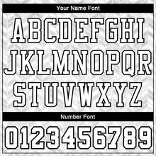 Laden Sie das Bild in den Galerie-Viewer, Custom Gray White-Black Round Neck Sublimation Basketball Suit Jersey