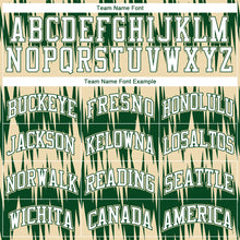 Загрузить изображение в средство просмотра галереи, Custom Green White-Cream Round Neck Sublimation Basketball Suit Jersey