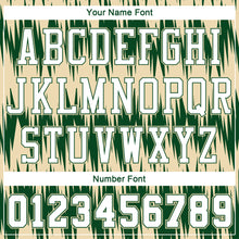 Загрузить изображение в средство просмотра галереи, Custom Green White-Cream Round Neck Sublimation Basketball Suit Jersey