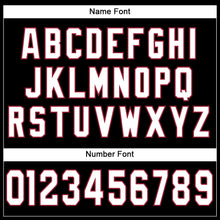 Charger l'image dans la galerie, Custom Black White-Cardinal Mesh Authentic Football Jersey