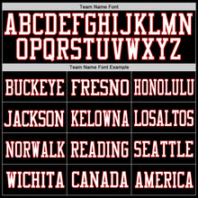 Laden Sie das Bild in den Galerie-Viewer, Custom Black White-Red Mesh Authentic Football Jersey