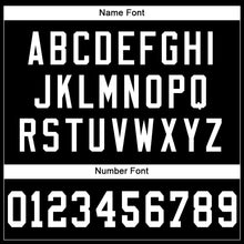 Laden Sie das Bild in den Galerie-Viewer, Custom Black White Mesh Authentic Football Jersey