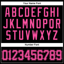 Load image into Gallery viewer, Custom Black Pink Authentic Sleeveless Baseball Jersey