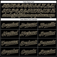 Laden Sie das Bild in den Galerie-Viewer, Custom Black Black-Cream Authentic Sleeveless Baseball Jersey