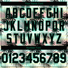 Загрузить изображение в средство просмотра галереи, Custom Black Black-Kelly Green 3D Pattern Tropical Hawaii Palm Leaves Authentic Basketball Jersey