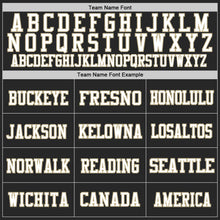 Загрузить изображение в средство просмотра галереи, Custom Black Vegas Gold-White Mesh Authentic Football Jersey