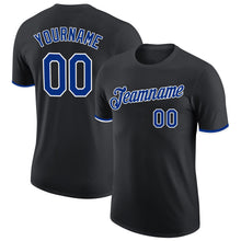 Загрузить изображение в средство просмотра галереи, Custom Black Royal-White Performance T-Shirt