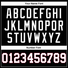 Загрузить изображение в средство просмотра галереи, Custom Black White-Maroon Authentic Throwback Basketball Jersey