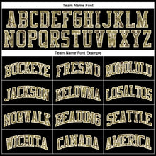 Load image into Gallery viewer, Custom Black Cream Pinstripe Camo-Cream Authentic Basketball Jersey