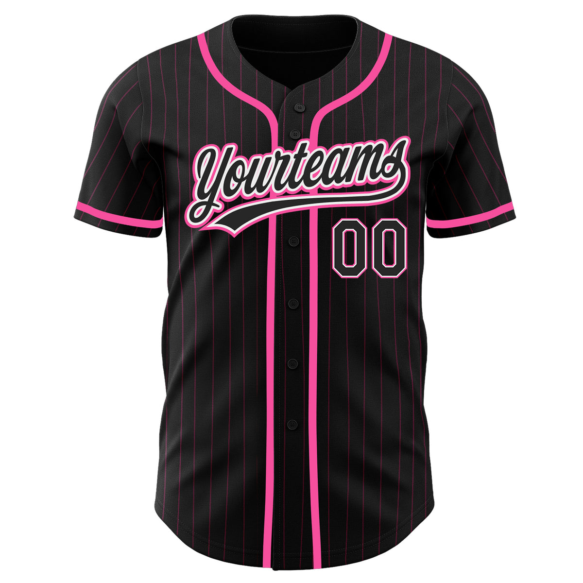 Shop black with white pinstripe baseball button jersey for women from our  clothing and apparel online shopping store