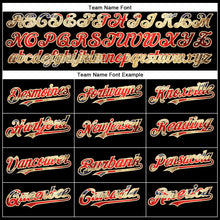 Загрузить изображение в средство просмотра галереи, Custom Black Vintage UK Flag-City Cream Authentic Baseball Jersey