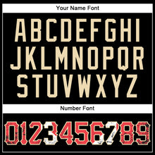 Загрузить изображение в средство просмотра галереи, Custom Black Vintage Canadian Flag -City Cream Authentic Baseball Jersey