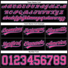 Charger l'image dans la galerie, Custom Black Pink-Light Blue Authentic Basketball Shorts