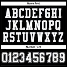 Load image into Gallery viewer, Custom Black White-Gray Mesh Authentic Football Jersey