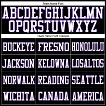 Load image into Gallery viewer, Custom Black White-Purple Mesh Authentic Football Jersey