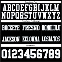 Загрузить изображение в средство просмотра галереи, Custom Black White-Silver Authentic Football Jersey