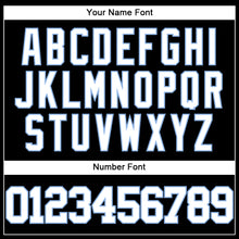 Загрузить изображение в средство просмотра галереи, Custom Black White-Light Blue Authentic Baseball Jersey