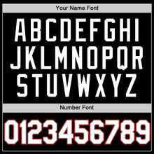 Charger l'image dans la galerie, Custom Black Gray-Red Authentic Throwback Baseball Jersey