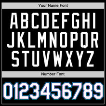 Charger l'image dans la galerie, Custom Black Purple-Teal Authentic Throwback Baseball Jersey