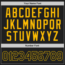 Загрузить изображение в средство просмотра галереи, Custom Black Red Authentic Throwback Basketball Jersey