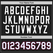 Charger l'image dans la galerie, Custom Black Royal-Red Authentic Throwback Basketball Jersey