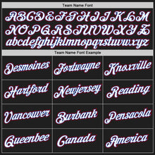 Charger l'image dans la galerie, Custom Black Royal-Red Authentic Throwback Basketball Jersey