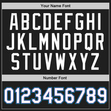 Laden Sie das Bild in den Galerie-Viewer, Custom Black Purple-Teal Authentic Throwback Basketball Jersey