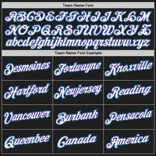 Laden Sie das Bild in den Galerie-Viewer, Custom Black Purple-Teal Authentic Throwback Basketball Jersey