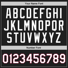 Загрузить изображение в средство просмотра галереи, Custom Black White-Maroon Authentic Throwback Basketball Jersey